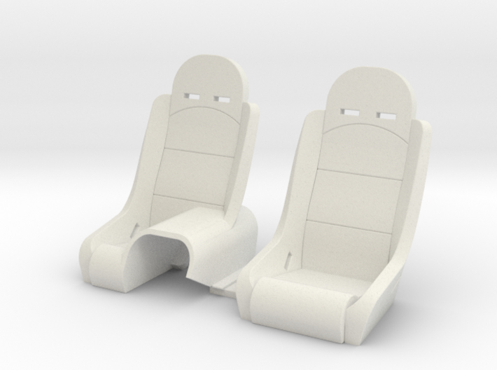 Seats for Micro Shark 3d printed
