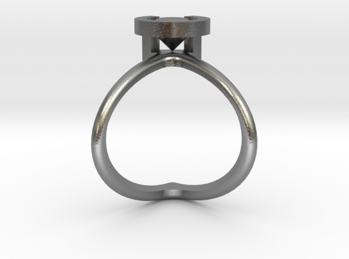 Cristopher's Engagement Ring 3d printed