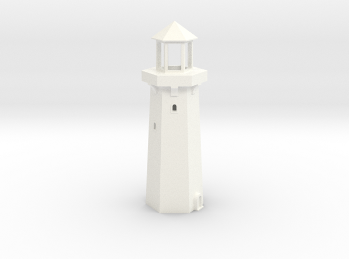 1/350th scale Lighthouse 3d printed