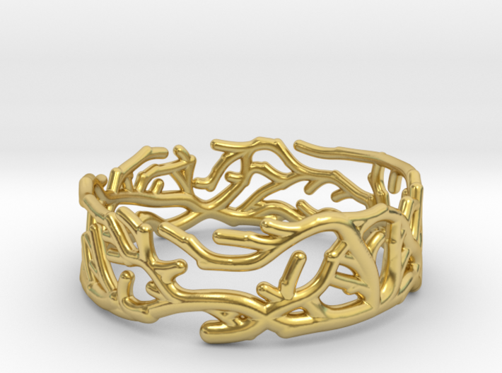 Ring - Rooted Collection 3d printed