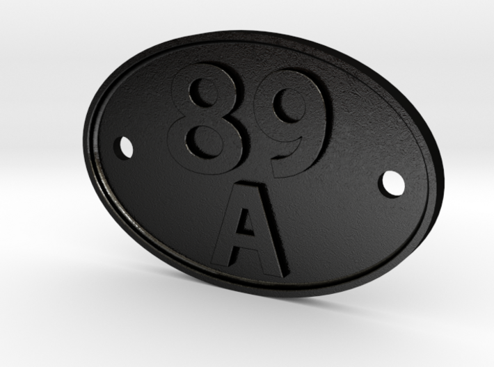 Shed Code Plate - 89A - 96 x 64mm 3d printed