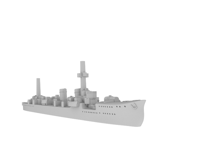 Mutsuki Class Destroyer [x4] 3d printed 
