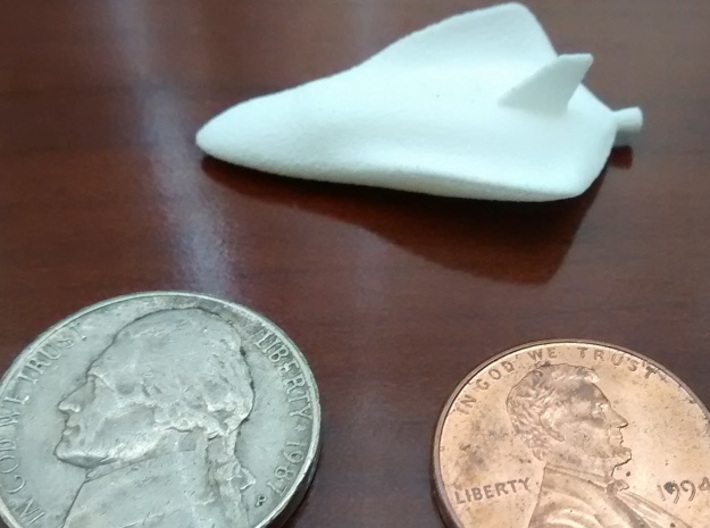 Lifting Body Spacecraft 3d printed Tiny spacecraft