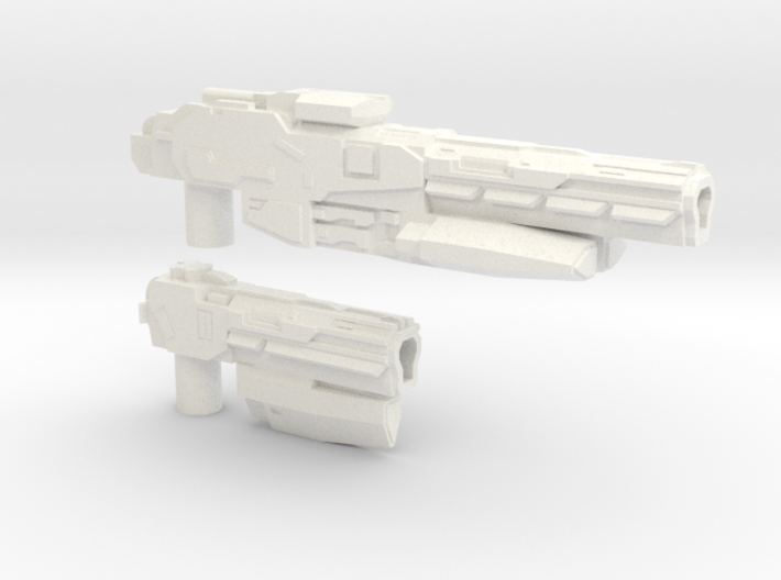 &quot;SENTINEL&quot; Transformers Weapons Set (5mm post) 3d printed