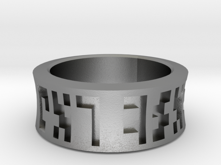 Ancient Wisdom Ring 3d printed