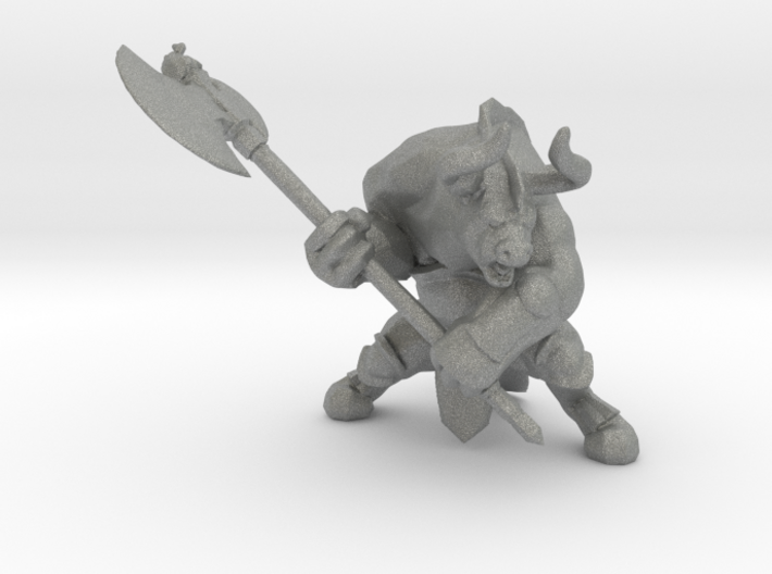 Minotaur with Axe DnD miniature games rpg dungeons 3d printed