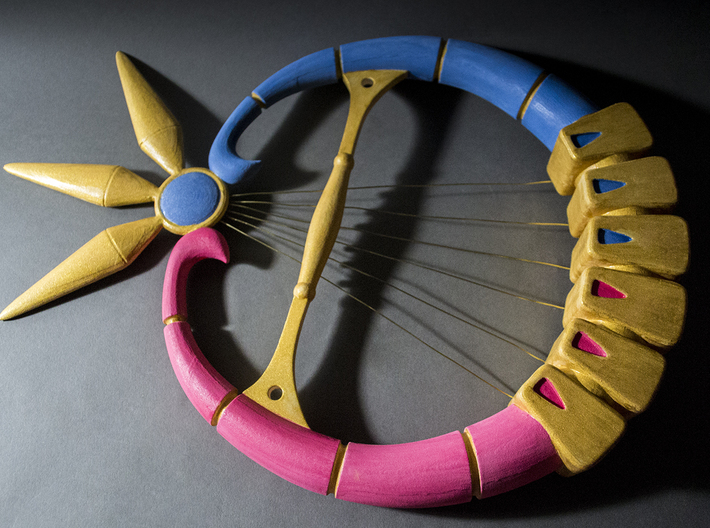 Harp of Ages 3d printed
