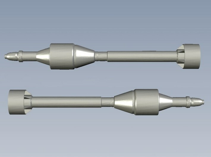 1/30 scale Panzerschreck Gr 4312 rockets x 20 3d printed 