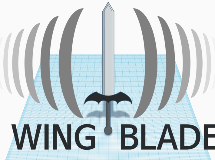 [1DAY_1CAD] WING BLADE 3d printed 