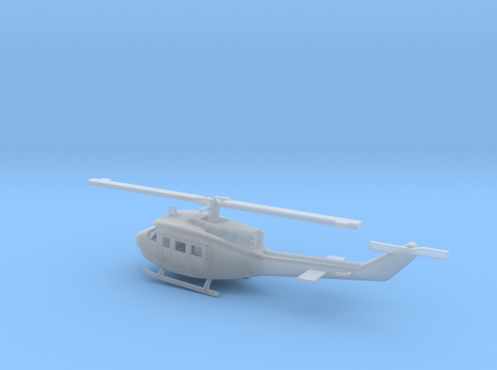 1/160 Scale UH-1J Model 3d printed