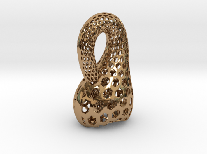 Two-Inch Klein Bottle 3d printed