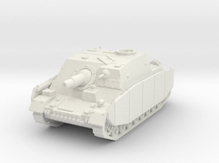 Brummbar late (side skirts) 1/72 3d printed