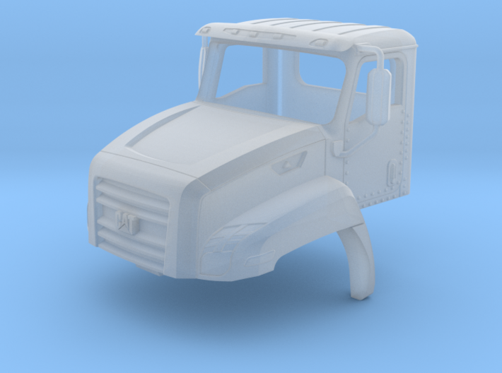 CAT CT660 Cab Open Windows 1-87 HO Scale 3d printed