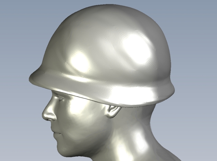 1/16 scale US Army M-1 helmets Vietnam-era x 3 3d printed 
