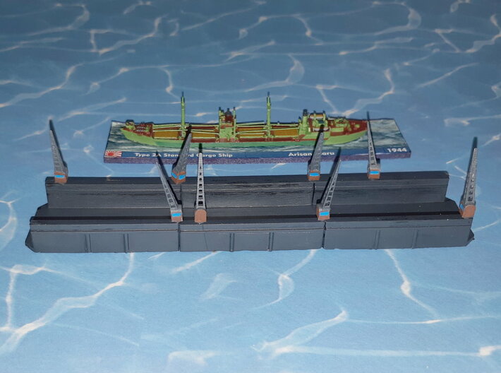 Floating Drydock 1/1250 3d printed Cargo Ship only for size comparison, not included!