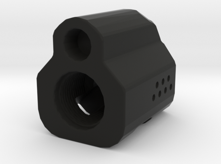 G-Comp Type 4 Airsoft Flashhider (14mm-) 3d printed 