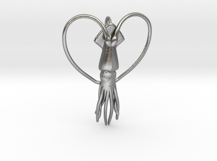 Squid Heart 3d printed