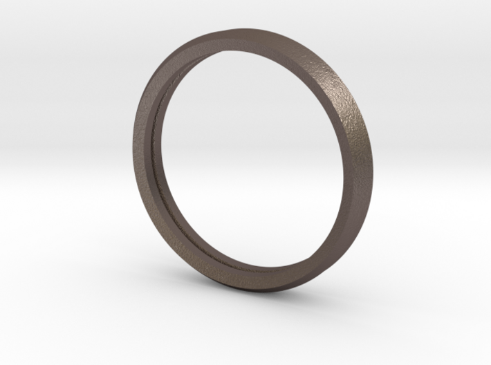 Penta Double Ring by V DESIGN LAB 3d printed