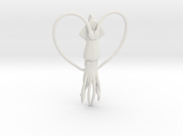 Squid Heart 3d printed