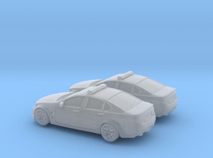1/200 2X Holden Commodore Australian Police 3d printed