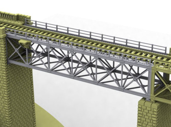 NV4M02 Modular metallic viaduct 1 3d printed 