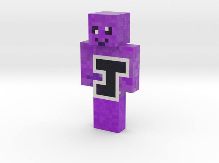 Jakey purple | Minecraft toy 3d printed