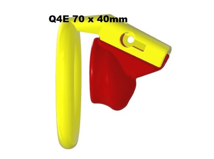 Q4e 40mm 3d printed Q4E 70 x 40mm of length