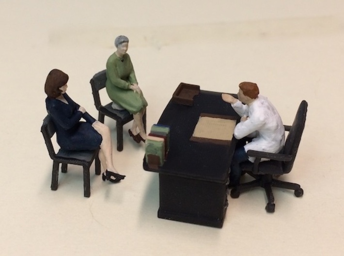 Doctor's Office Figure Set 3d printed 