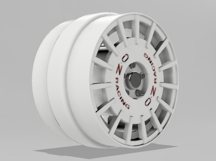 1/64 Scale OZ Rally 8mm OD - Four sets 3d printed
