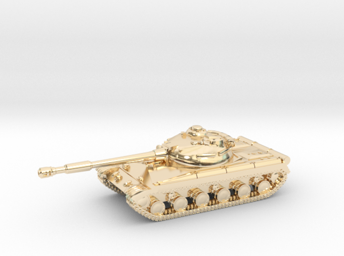 Tank - T-64 - Object 430 - scale 1:160 - Large 3d printed