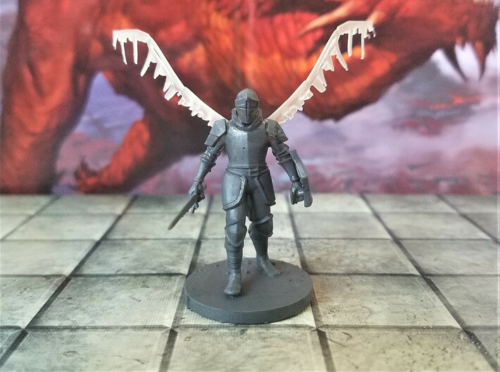 Fallen Aasimar Conquest Paladin 3d printed