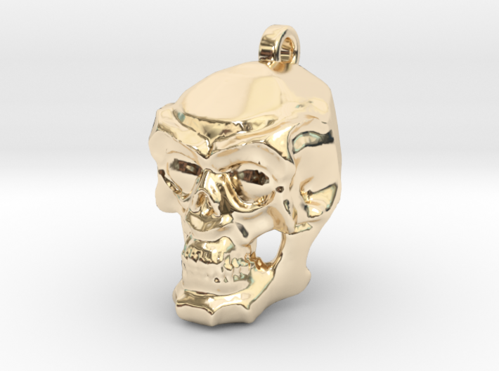 Rokus Skull Keychain/Pendant 3d printed