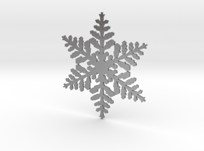snowflake 3d printed