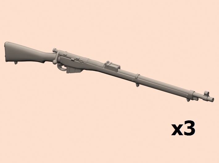 1/20 Lee Enfield rifles Mk.1 3d printed