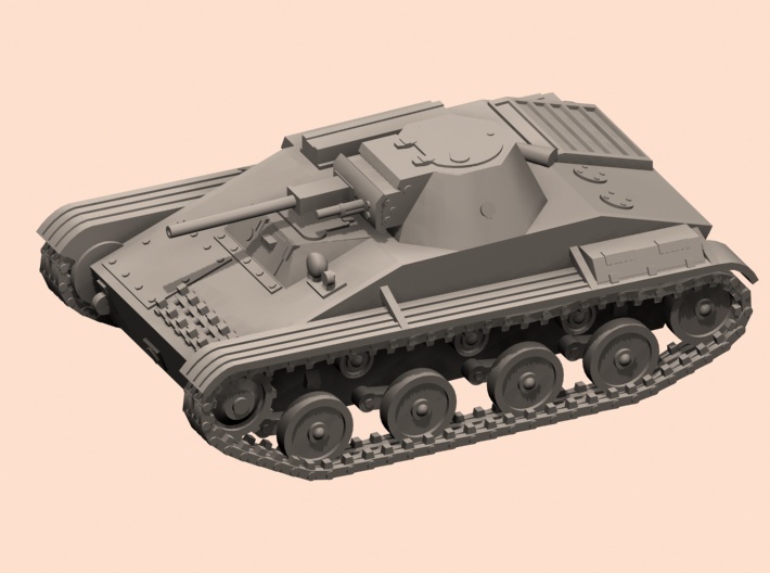 28mm 1/56 T-60 light tank  3d printed 