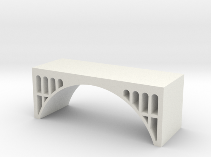 Dual Track Arch Bridge - Zscale 3d printed