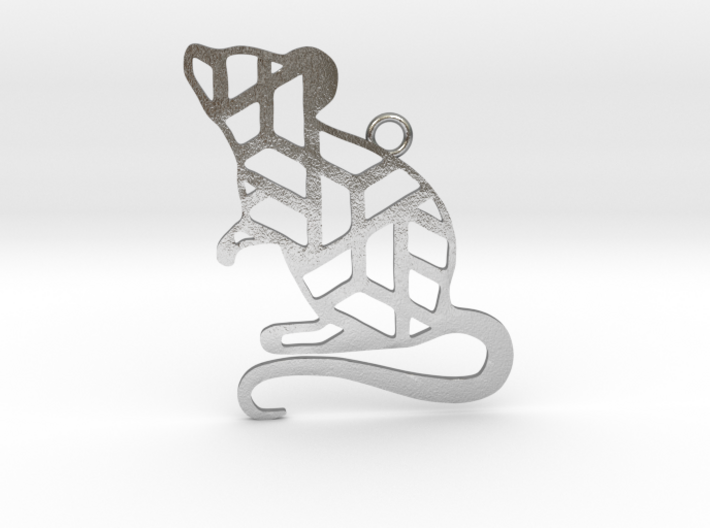 Year Of The Rat Charm 3d printed