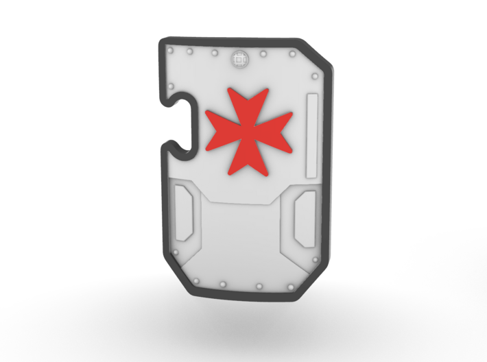 Space Templar Boarding Shield Set 3d printed