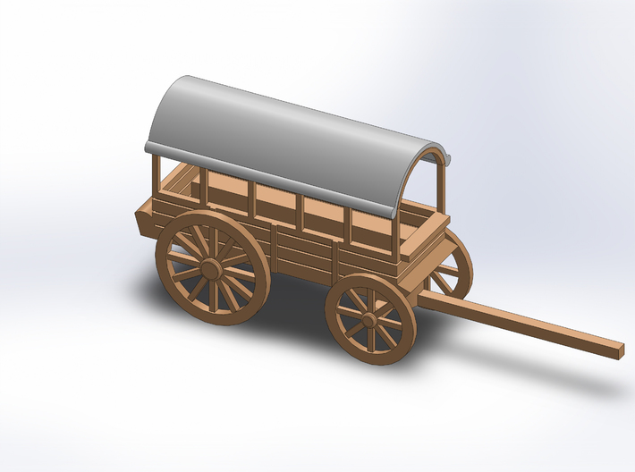 TRANSPORT WAGON 3d printed