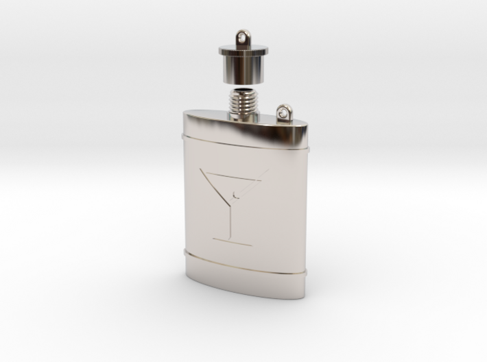 (Decorative) Pocket Flask 3d printed