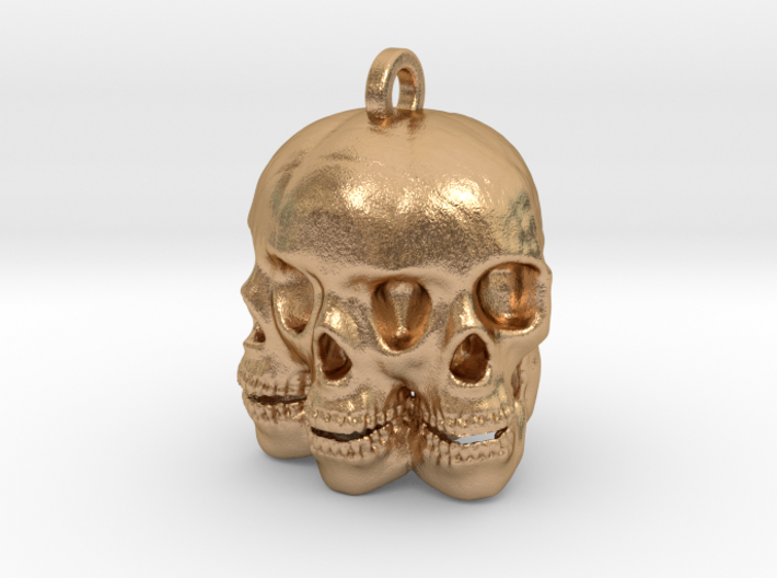Maggop Skull Keychain/Pendant 3d printed