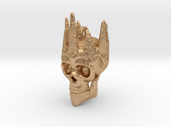 Czar of Devil Skull Keychain/Pendant 3d printed