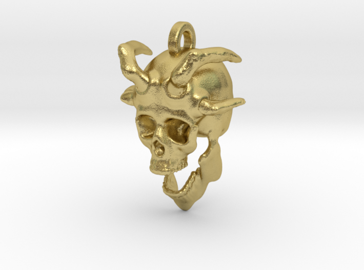 Ibis Skull Keychain/Pendant 3d printed