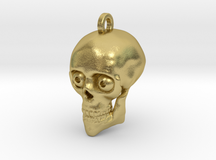 Victor Skull Keychain/Pendant 3d printed