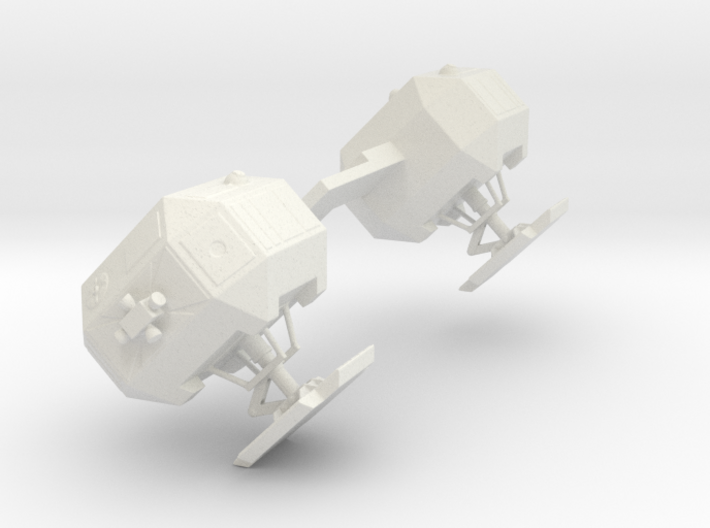 8 Inch Eagle Kit Forward pods (part #5) 3d printed