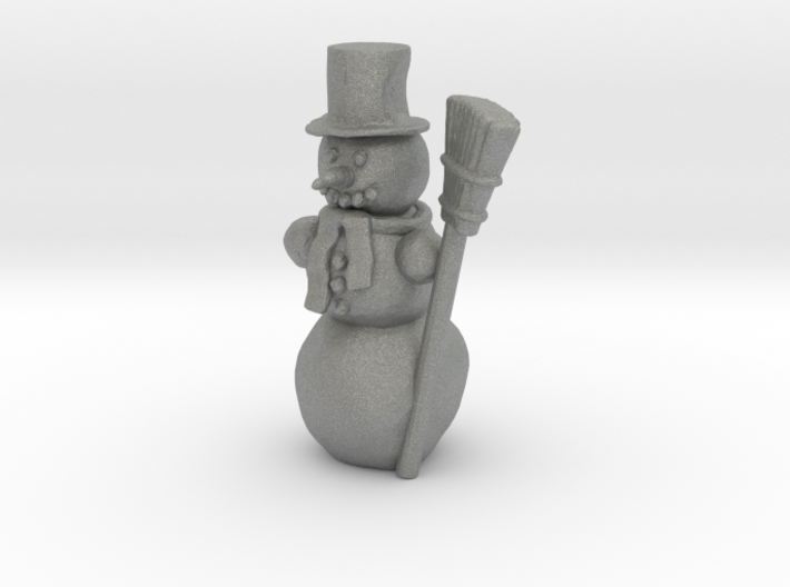 S Scale Snowman 3d printed This is a render not a picture