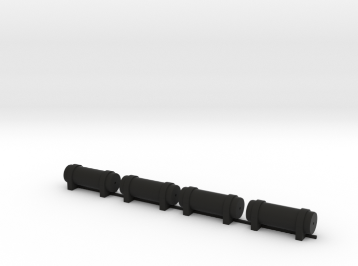 S Scale Coach Gas Tank 3d printed