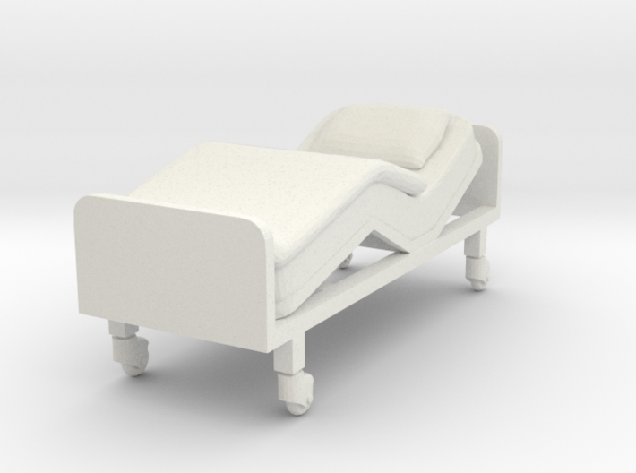 Hospital Bed 1/43 3d printed