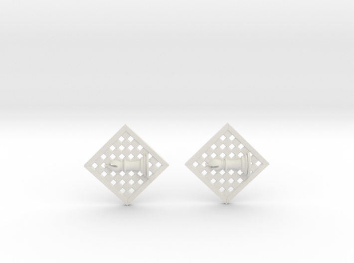 Chess Earrings - Bishop 3d printed