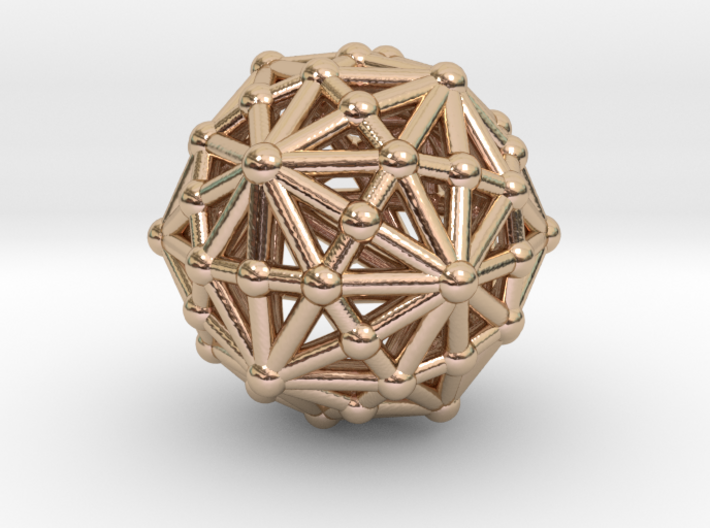 0842 Disdyakis Triacontahedron (1cmx1cmx1cm) #002 3d printed